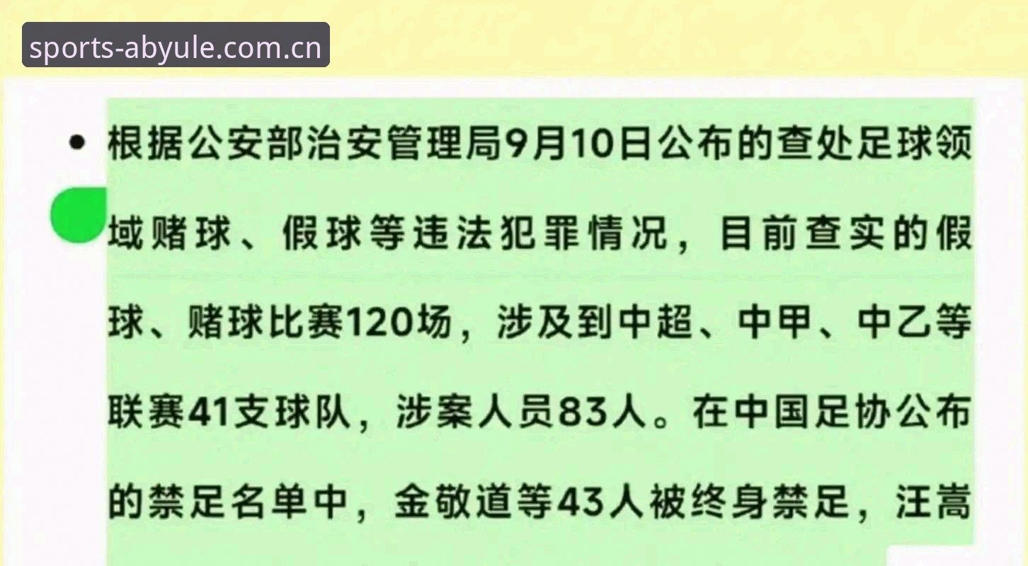 AB娱乐官方下载 中国足协第三批禁足名单最新动态:65人受罚彰显行业整治决心